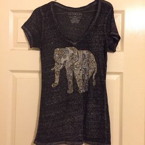 Elephant print t shirt
